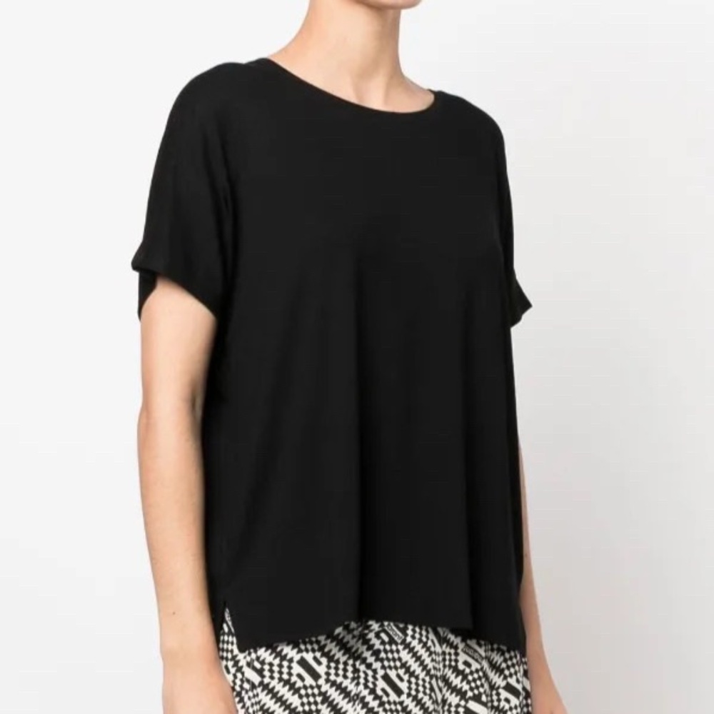 Majestic Filatures Round Neck French Touch Jersey T-Shirt